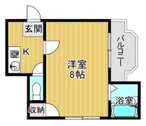 シャルマン清水の間取り画像