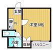 シャルマン清水の間取り画像
