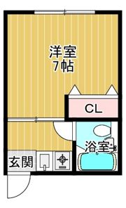 ハイツマエダの間取り画像