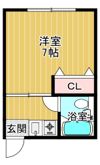 ハイツマエダの間取り画像