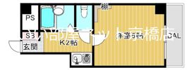 リバティ都島の間取り画像