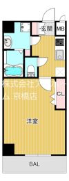 ブリランテ都島の間取り画像
