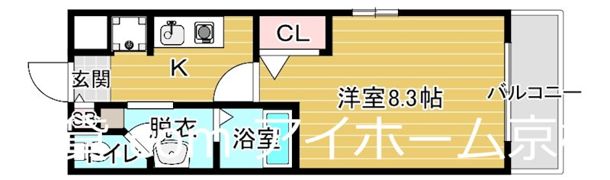 グランドステージ大阪城北の間取り画像