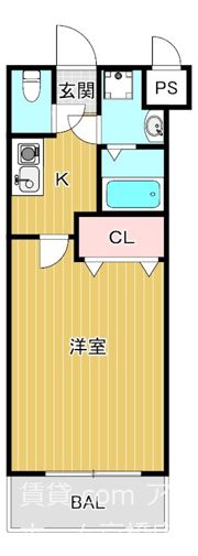 Fr.imp大阪城東の間取り画像