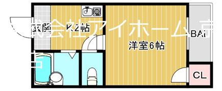 リバティ京橋の間取り画像