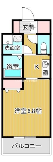 ラクラス高殿の間取り画像