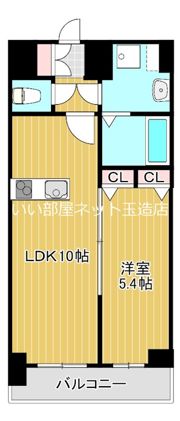 プレサンス玉造ザ・ライブの間取り画像