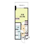 セレニテ難波ミラク参番館の間取り画像