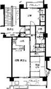 あべのセレサの間取り画像