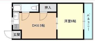 エスポワール墨江の間取り画像
