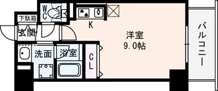 メゾン田中-平野の間取り画像