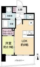 アドバンス難波ラシュレの間取り画像