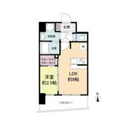アドバンス難波ラシュレの間取り画像