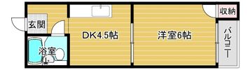 サンハイツの間取り画像