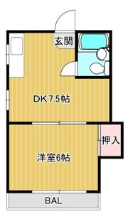 リリアン都島の間取り画像
