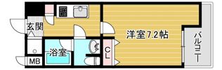 アーデン西天満の間取り画像