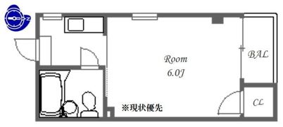 リバティ都島の間取り画像