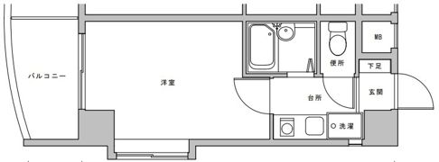パークレーン深江の間取り画像