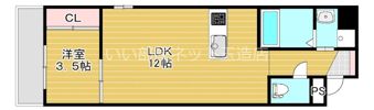 ウイルコート大今里西の間取り画像