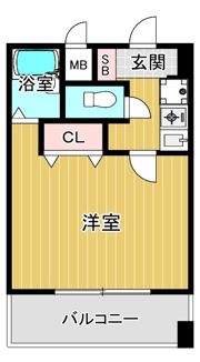 エスリード梅田東の間取り画像