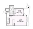 オーベル今里 southの間取り画像