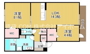 クラシスト新今里の間取り画像