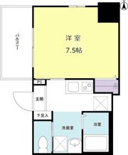 ビガーポリス143松ヶ枝町の間取り画像