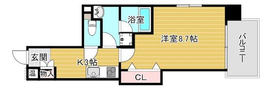 IKカーサの間取り画像
