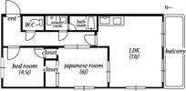 グレイスガーデン新森II号館の間取り画像