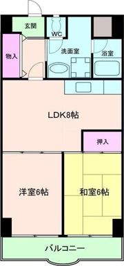 グリーンプラザの間取り画像