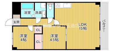 ヴィーブル林寺の間取り画像