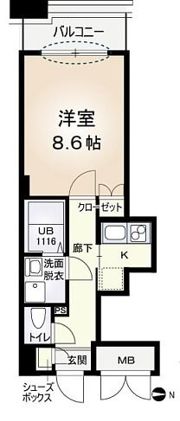 エアリーアベニューの間取り画像