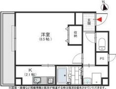 クレセントコートの間取り画像