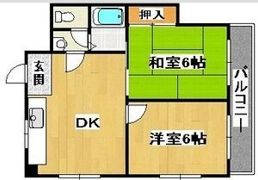 リベルテコーポ保澤の間取り画像