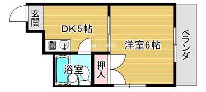 東洋プラザ都島中通の間取り画像