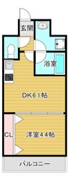 プレジオ都島の間取り画像