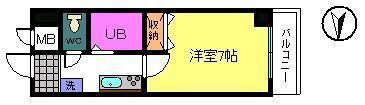 グランディール阪南町II番館の間取り画像