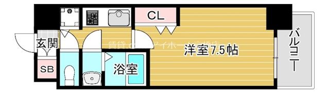 ウオークフォレスト御幸町の間取り画像