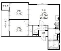ラモーナ東山町IIの間取り画像