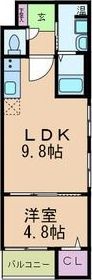 サンクレールKの間取り画像