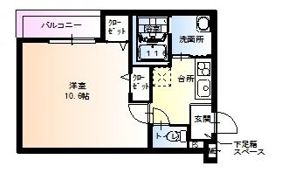 フジパレス河内花園II番館の間取り画像
