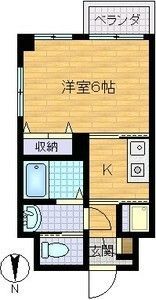 美章園メゾン寿の間取り画像
