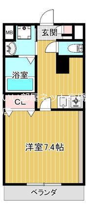 ベルエアーの間取り画像