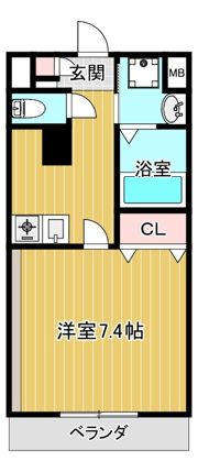 ベルエアーの間取り画像