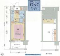 エステムコート梅田東アクアパレスの間取り画像