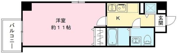 セレブコート梅田の間取り画像