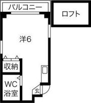 シティハイム南巽の間取り画像