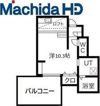 あんしん＋田島08-2015（南棟）の間取り画像