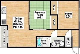松永マンションの間取り画像