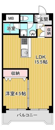 おおきに大阪天満サニーアパートメントの間取り画像